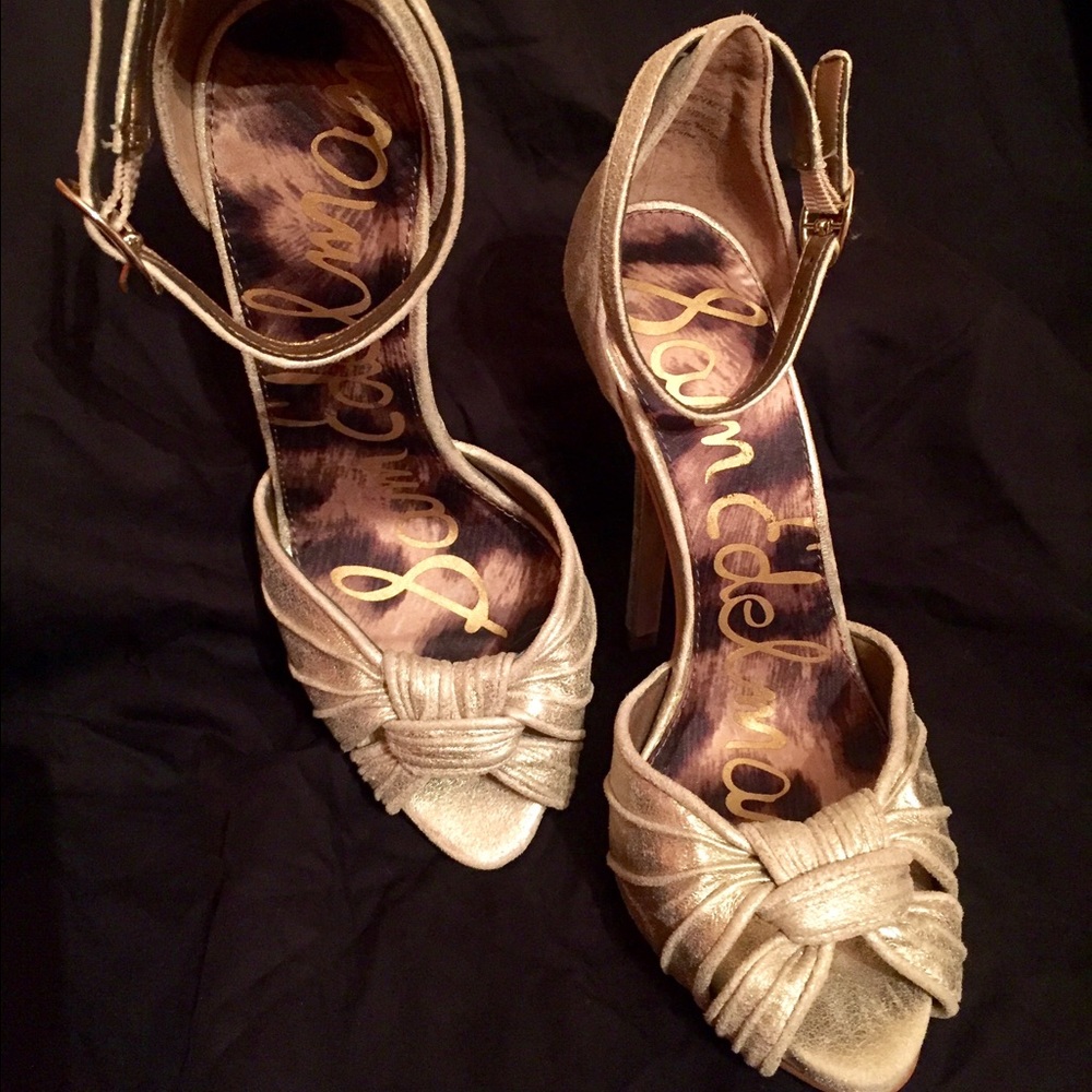 Stunning dusty gold Sylvie heals